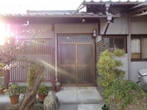 T様邸　玄関ドアリフォーム　施工前