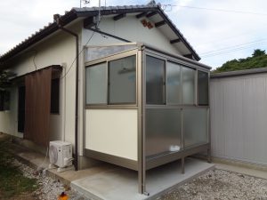 M様邸　サンルーム設置の施工例