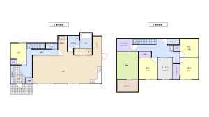新築注文住宅 行橋市 N様邸の間取り図