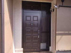 K様邸　玄関サッシリフォームの施工例
