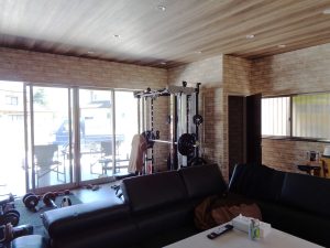 Y様邸　家庭用ジムリフォームの施工例