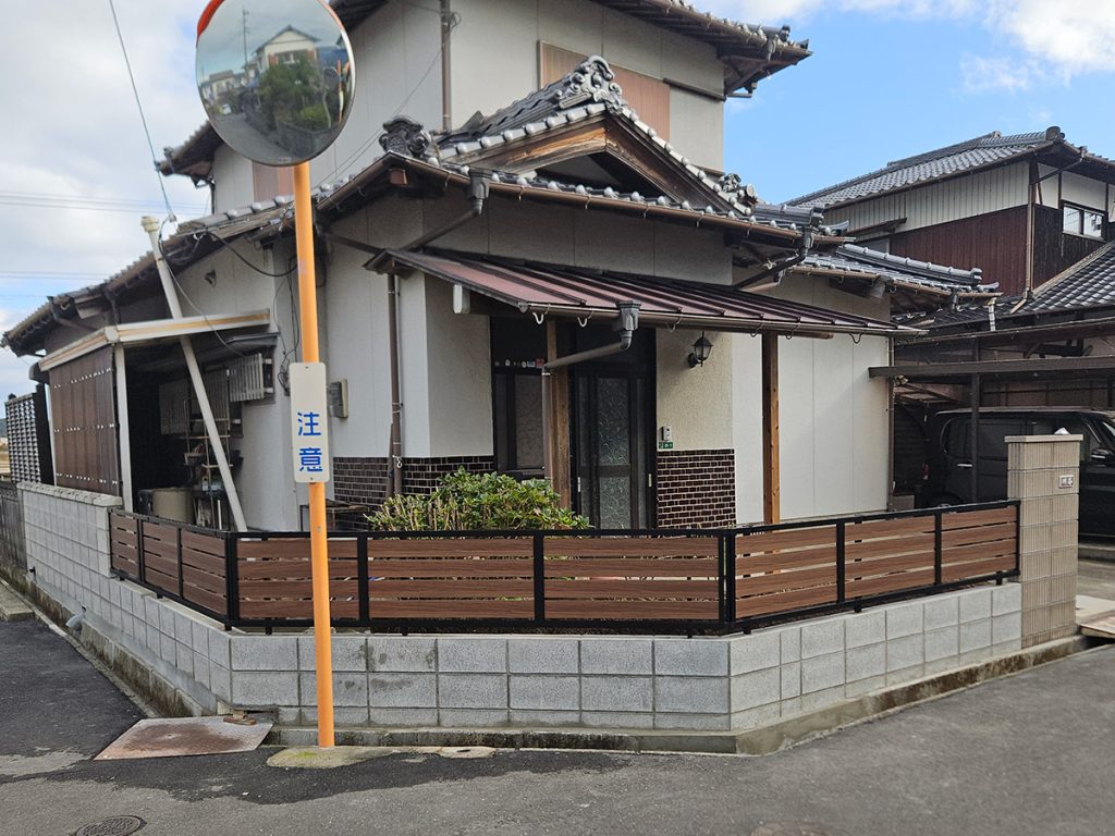 K様邸　外構（ブロック塀・フェンス）リフォーム